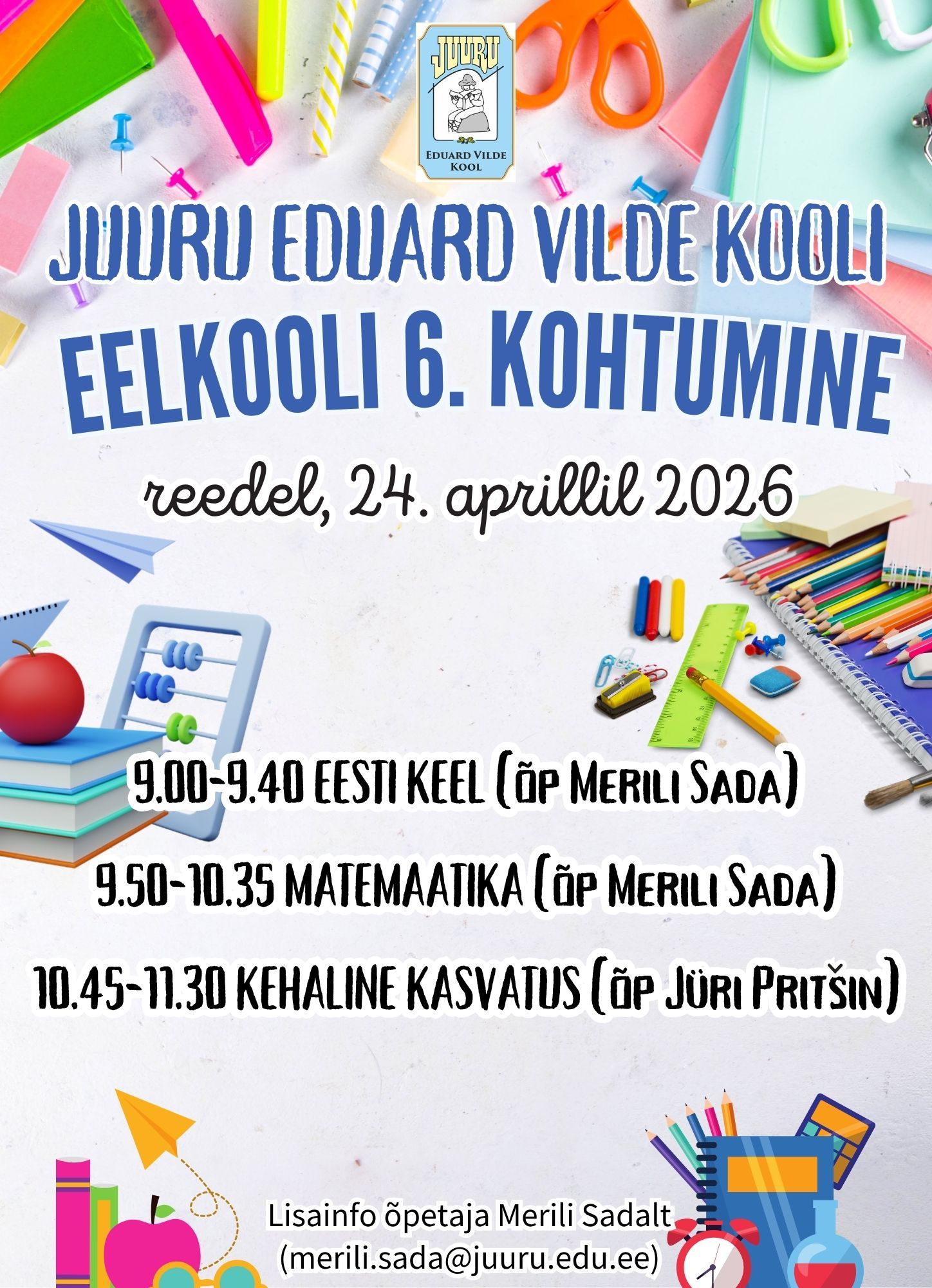 Eelkooli 6. kohtumine